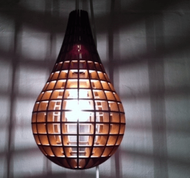 How is a Custom Lamp Made with a Laser Cutter? 