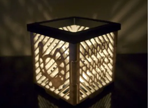 Magnificent Laser Cut Lamp - EnduranceLasers