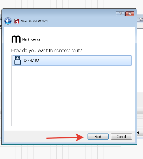 Lightburn settings Serial/USB