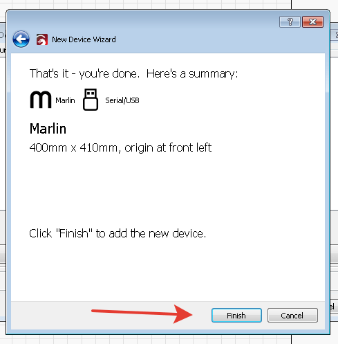 Lightburn settings parameters for Marlin