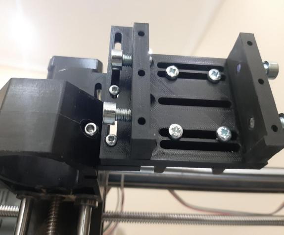 an Advanced 3D printed laser mount