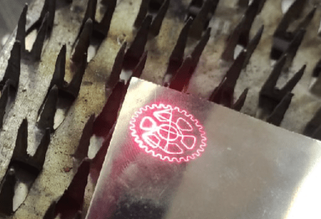 laser metal cutting