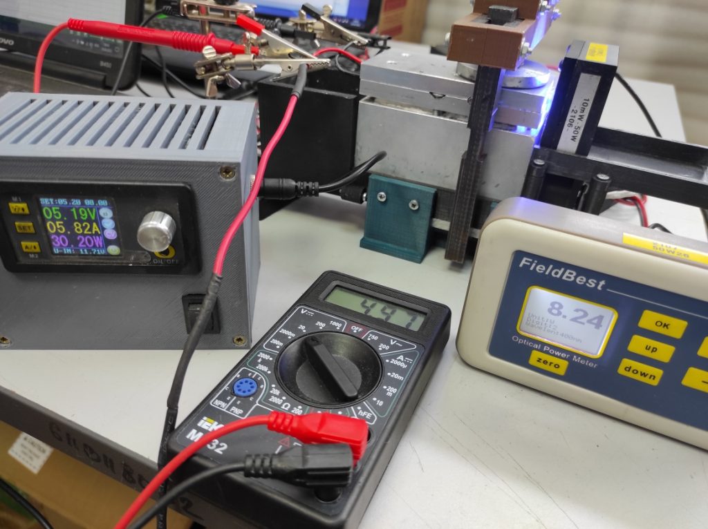 Z80 laser diode - voltage, power current test new