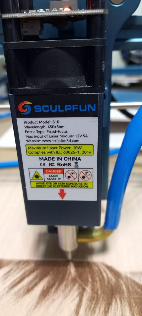 skulpfun 10 watt laser