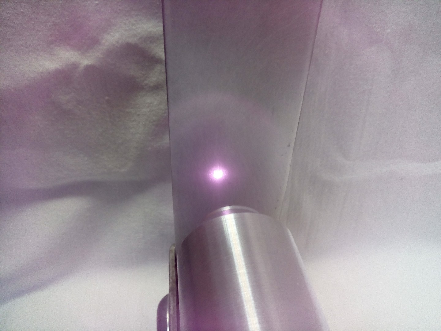 Fiber laser focusing system