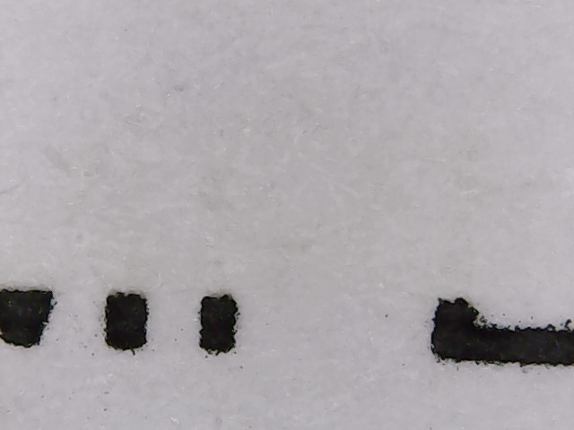 Removing laser toner from plain paper