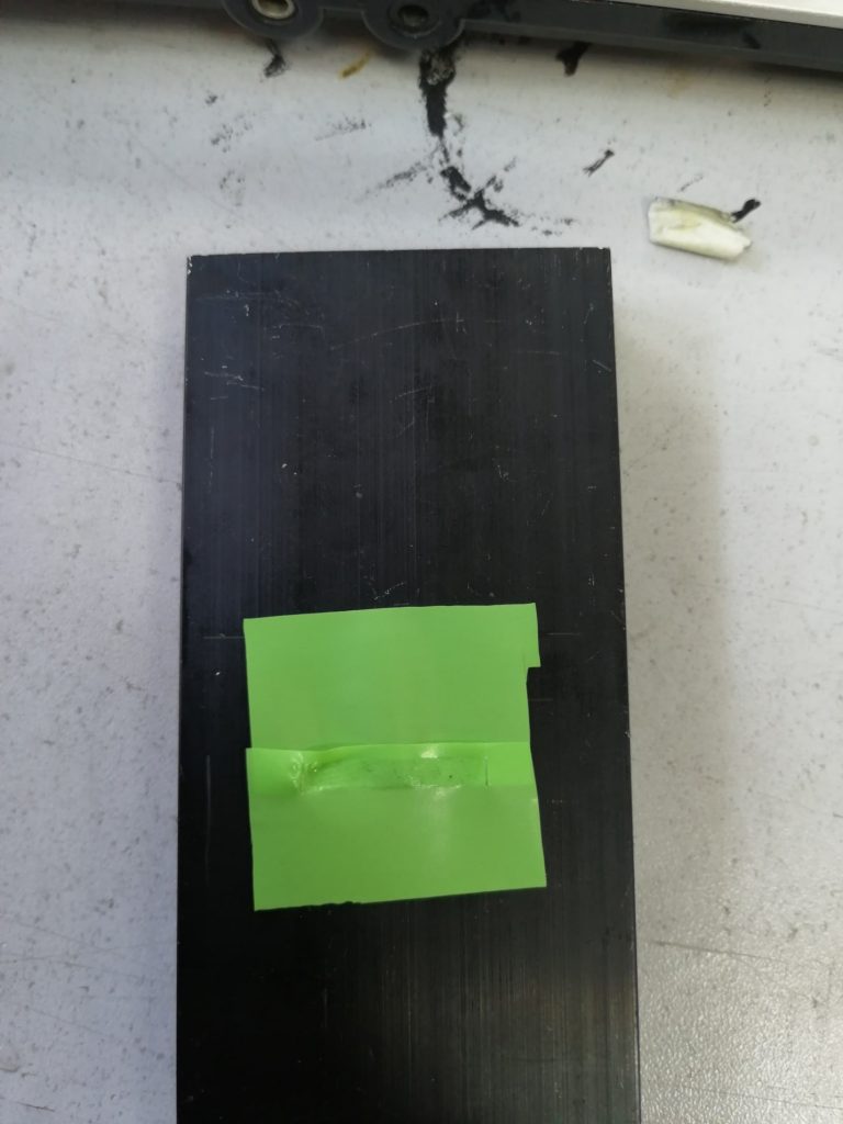 Figure 11 Green film soldering results