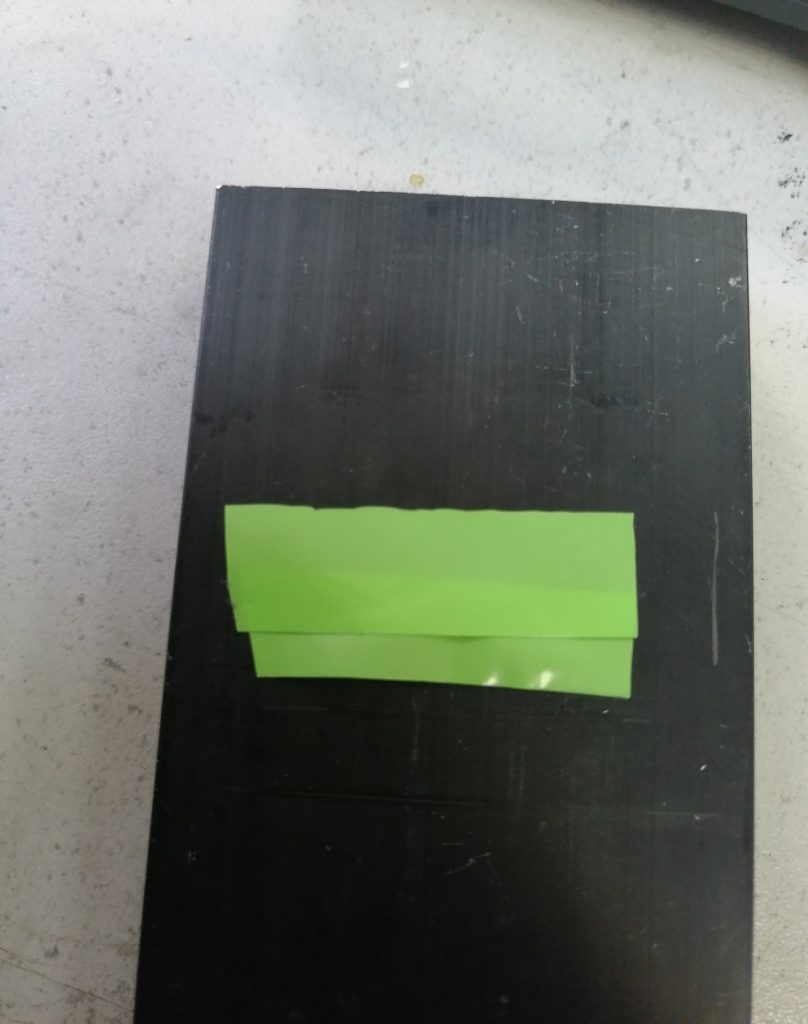 Figure 9 Installing the green film