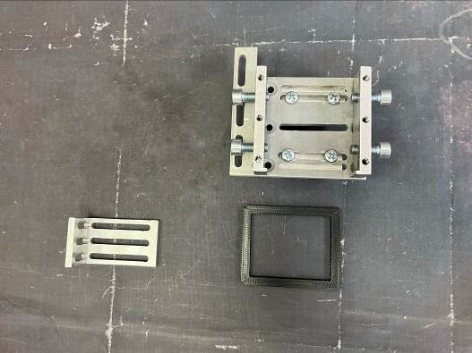 Figure 3 - Parts for assembling the mount