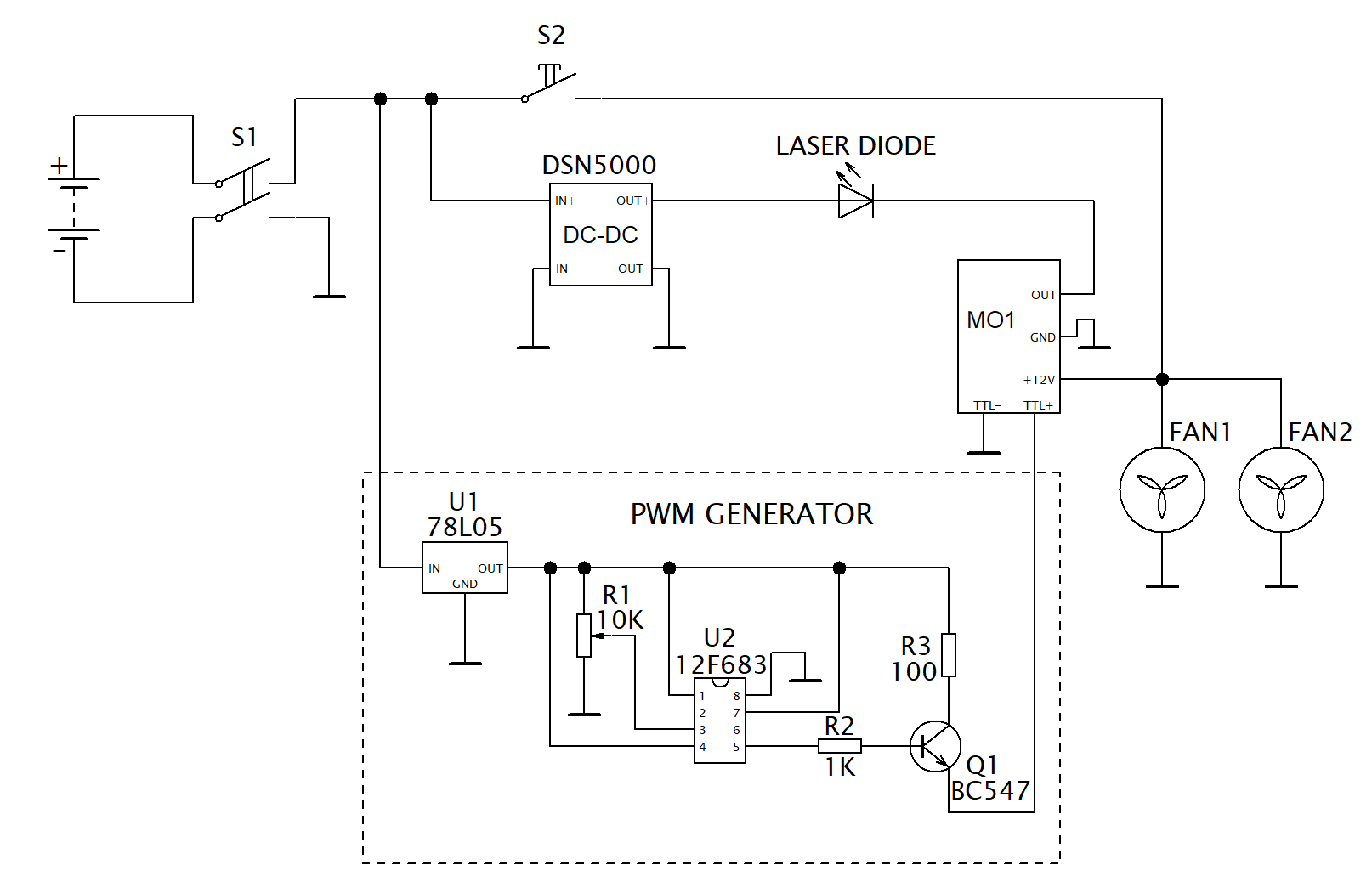 ASSEMBLING A LASER POINTER