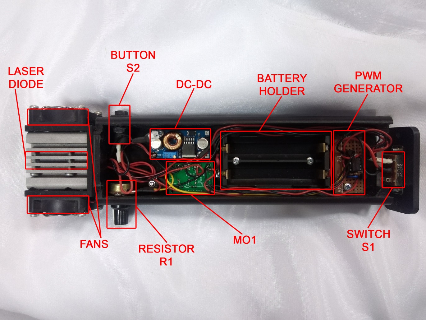 ASSEMBLING A LASER POINTER